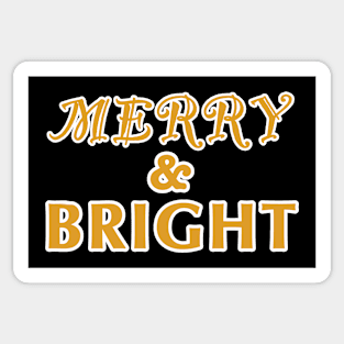 Merry & Bright Sticker